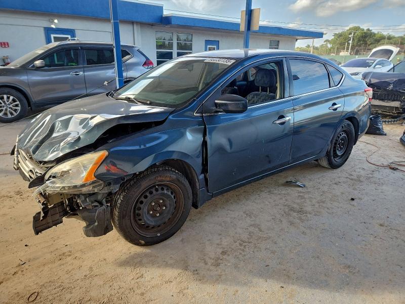 Photo 1 from auction – 2013 NISSAN SENTRA S with VIN 3N1AB7AP3DL702280