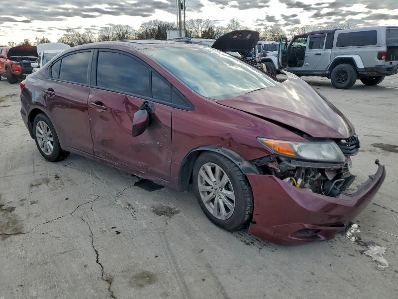 Photo 4 from auction – 2012 HONDA CIVIC EXL with VIN 19XFB2F95CE073530