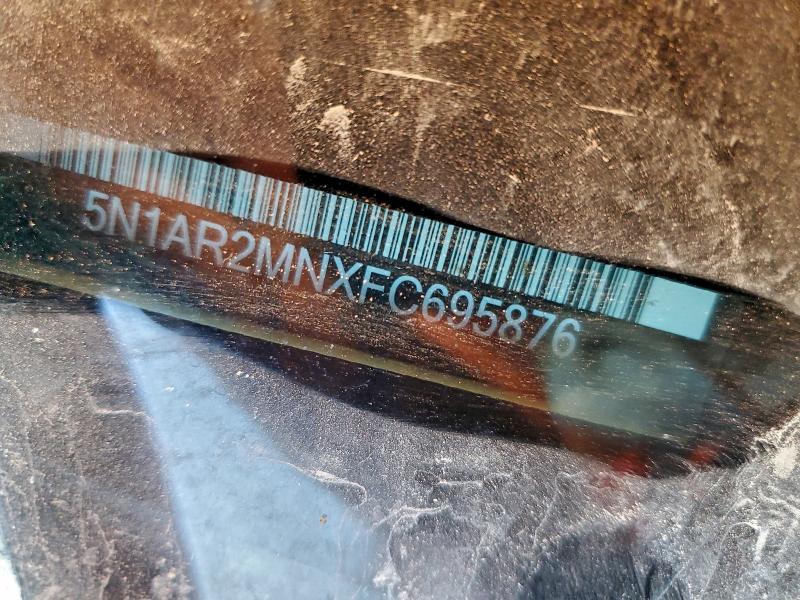 Photo 14 from auction – 2015 NISSAN PATHFINDER with VIN 5N1AR2MNXFC695876