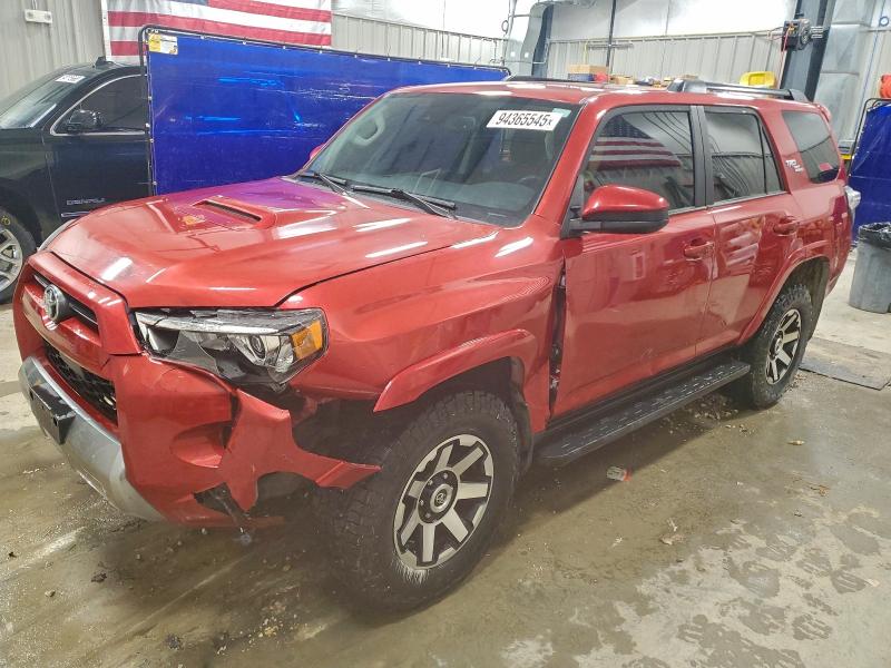 TOYOTA 4RUNNER SR 2021 with VIN JTEPU5JR7M5921035 - Photo from auction