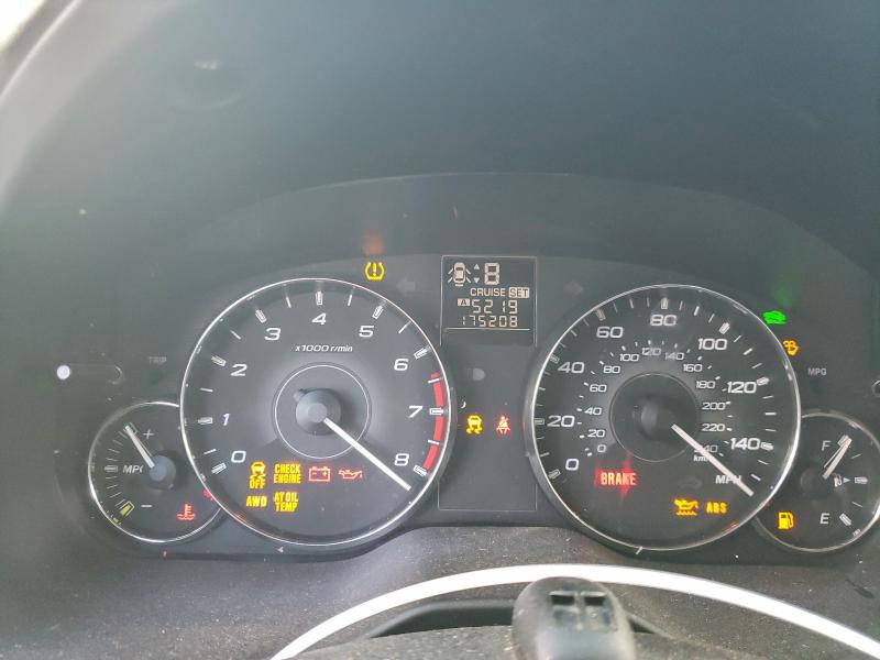 Photo 9 from auction – 2012 SUBARU LEGACY 2.5 with VIN 4S3BMBA65C3010747