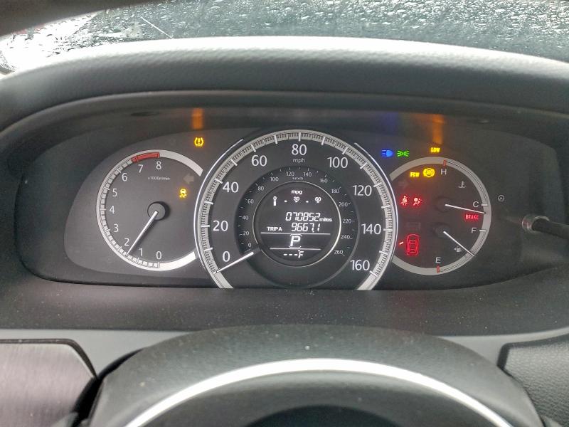 Photo 9 from auction – 2015 HONDA ACCORD EXL with VIN 1HGCR2F86FA116013