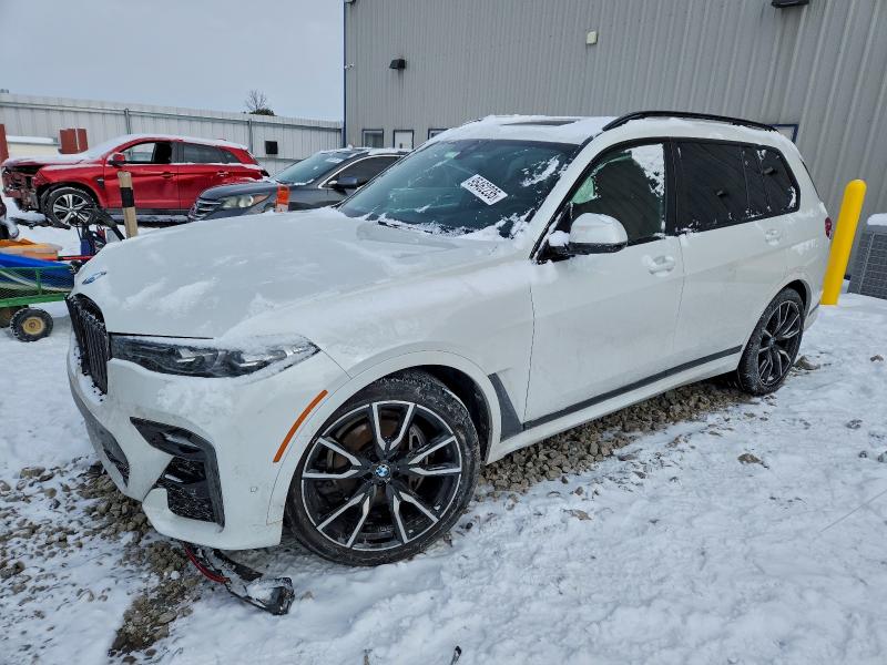 BMW X7 XDRIVE4 2021 with VIN 5UXCW2C08M9H27327 - Photo from auction
