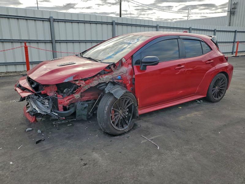 Photo 1 from auction – 2023 TOYOTA GR COROLLA with VIN JTNABAAE9PA001503