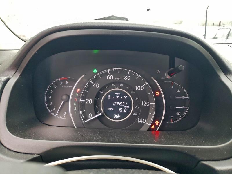 Photo 9 from auction – 2014 HONDA CR-V EXL with VIN 5J6RM4H73EL070189