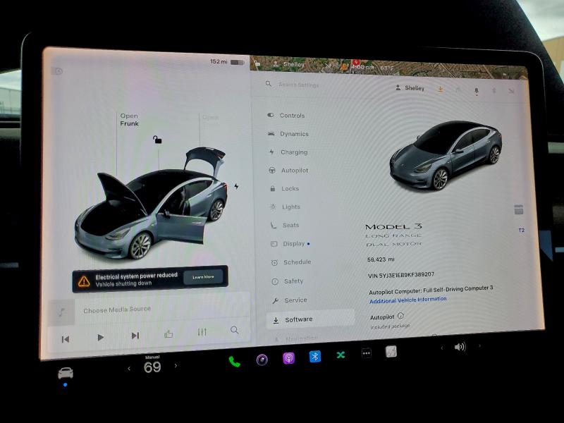 Photo 9 from auction – 2019 TESLA MODEL 3 with VIN 5YJ3E1EB9KF389207