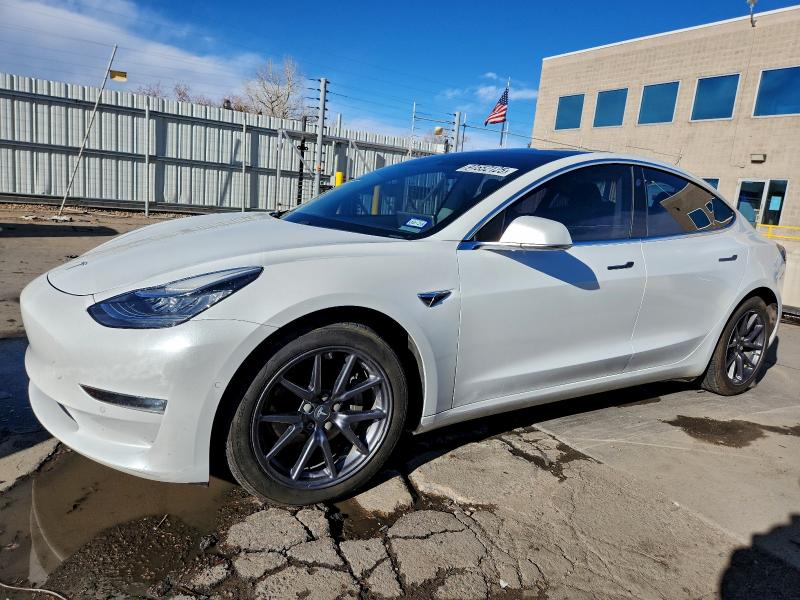 TESLA MODEL 3 2020 with VIN 5YJ3E1EB1LF636527 - Photo from auction