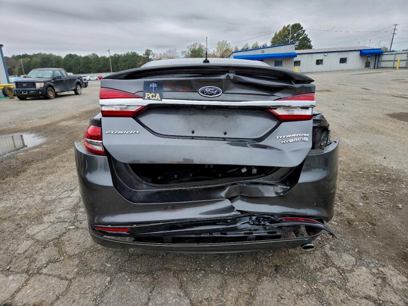 Photo 6 from auction – 2018 FORD FUSION with VIN 3FA6P0RU9JR246564