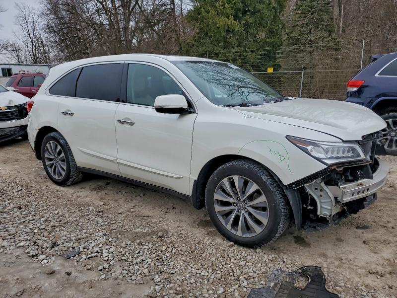 Photo 4 from auction – 2015 ACURA MDX TECHNO with VIN 5FRYD4H46FB028626