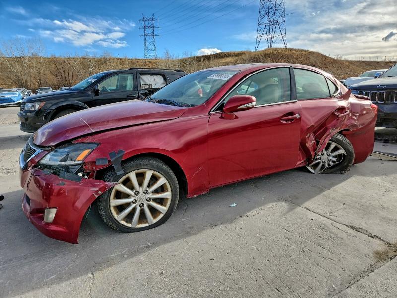 LEXUS IS 250 2009 مع رقم تعريف المركبة JTHCK262895029756 - صورة من المزاد