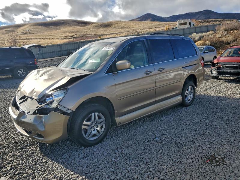 HONDA ODYSSEY EX 2007 with VIN 5FNRL38427B433161 - Photo from auction