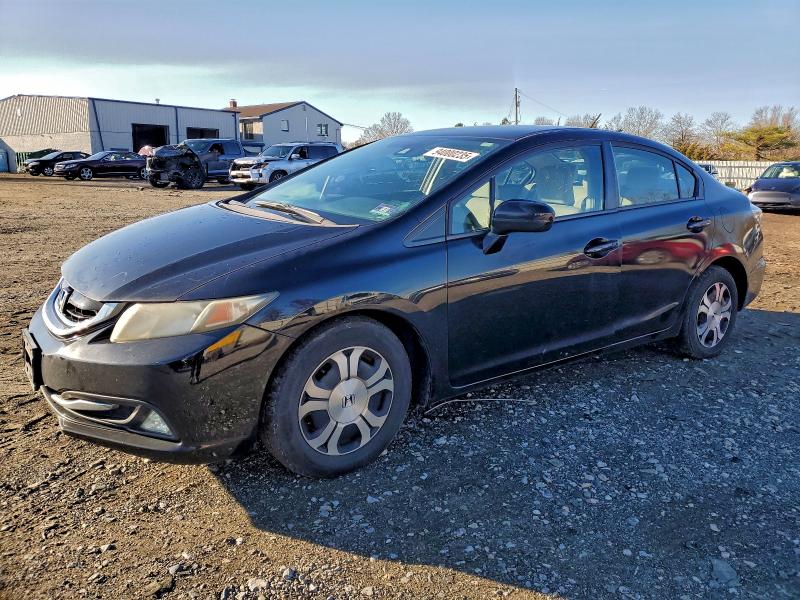 HONDA CIVIC HYBR 2014 with VIN 19XFB4F22EE201661 - Photo from auction