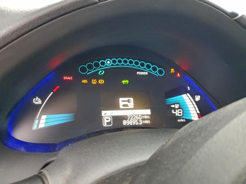 Photo 9 from auction – 2015 NISSAN LEAF S with VIN 1N4AZ0CP9FC324189