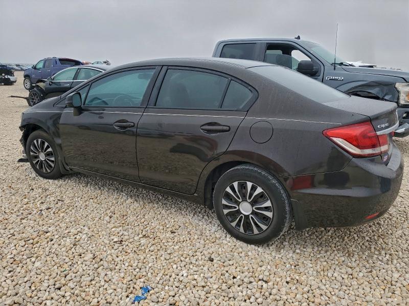 Photo 2 from auction – 2013 HONDA CIVIC LX with VIN 2HGFB2F5XDH576782