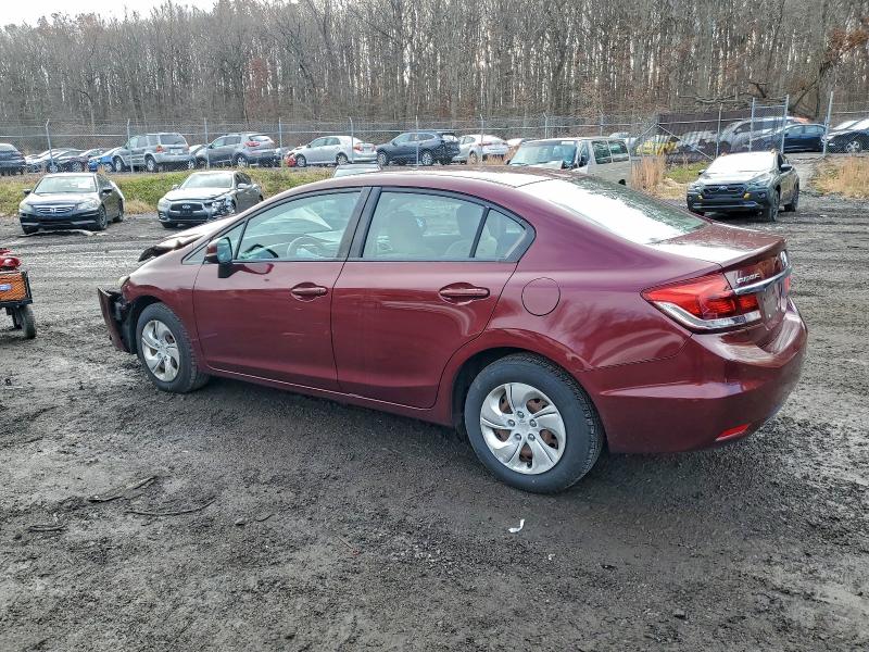 Photo 2 from auction – 2013 HONDA CIVIC LX with VIN 2HGFB2F53DH570841