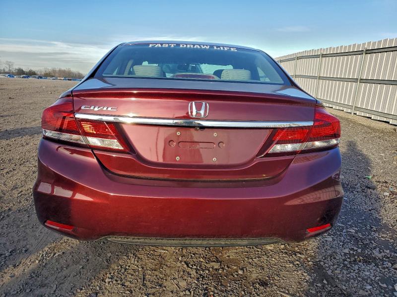 Photo 6 from auction – 2014 HONDA CIVIC LX with VIN 19XFB2F54EE008815