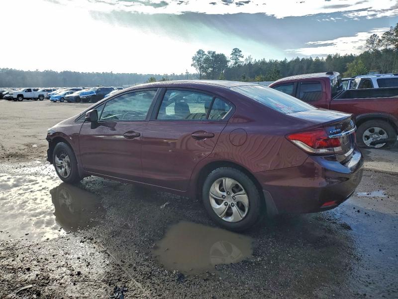 Photo 2 from auction – 2013 HONDA CIVIC LX with VIN 19XFB2F59DE082925