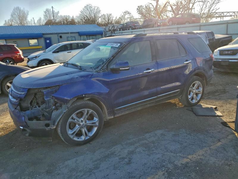 FORD EXPLORER L 2014 with VIN 1FM5K8F82EGC06975 - Photo from auction