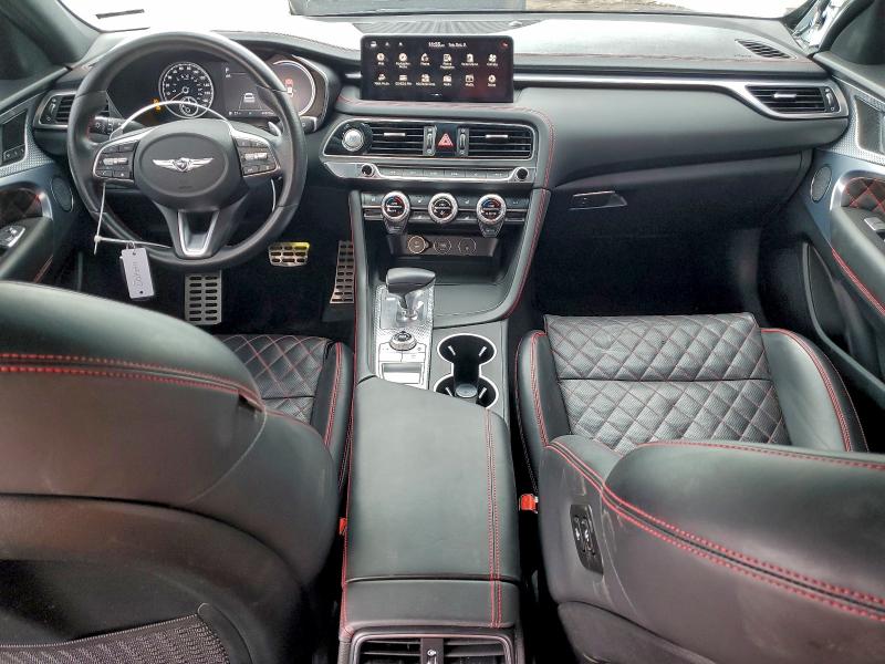 Photo 8 from auction – 2022 GENESIS G70 BASE with VIN KMTG54TE6NU102581