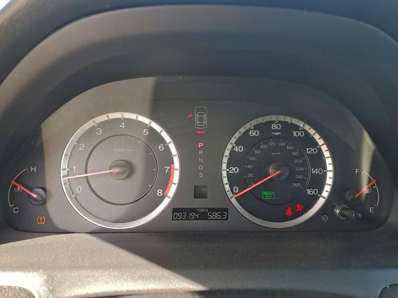 Photo 9 from auction – 2012 HONDA ACCORD EXL with VIN 1HGCS2B82CA011376