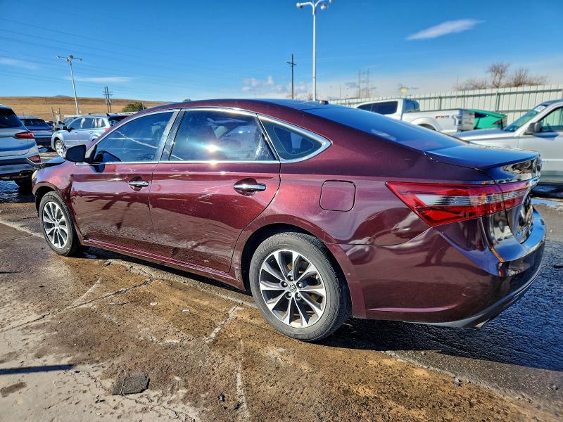 Photo 2 from auction – 2016 TOYOTA AVALON XLE with VIN 4T1BK1EB2GU202193