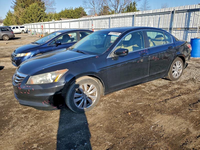 HONDA ACCORD EXL 2012 with VIN 1HGCP2F81CA070267 - Photo from auction