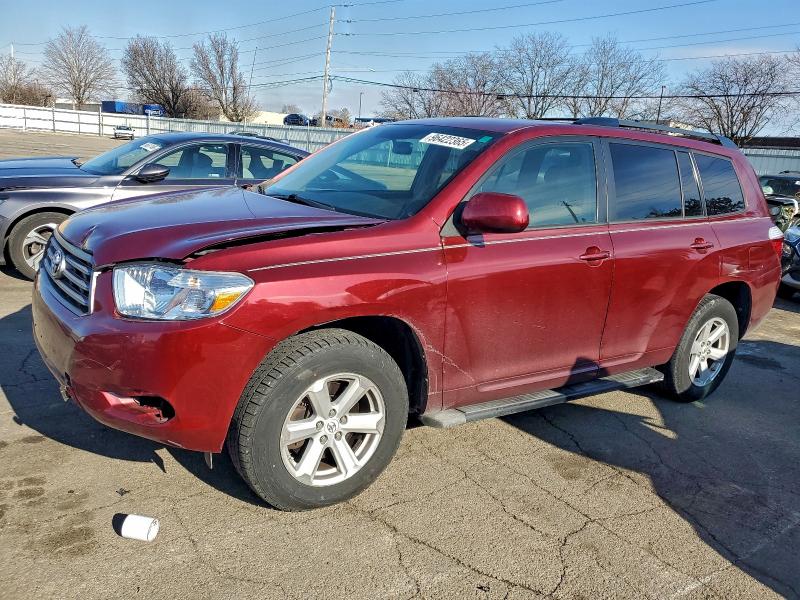 TOYOTA HIGHLANDER 2010 with VIN 5TDBK3EH6AS024451 - Photo from auction