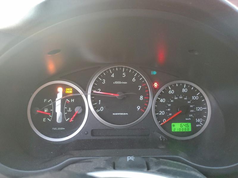 Photo 9 from auction – 2004 SUBARU IMPREZA WR with VIN JF1GG29614H800364