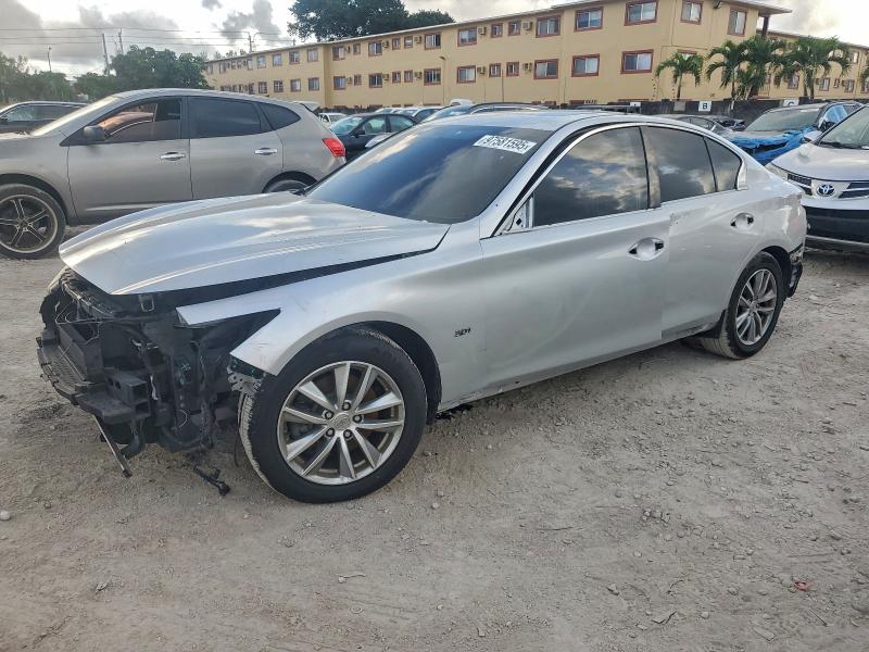 INFINITI Q50 PREMIU 2017 with VIN JN1EV7AP0HM741848 - Photo from auction