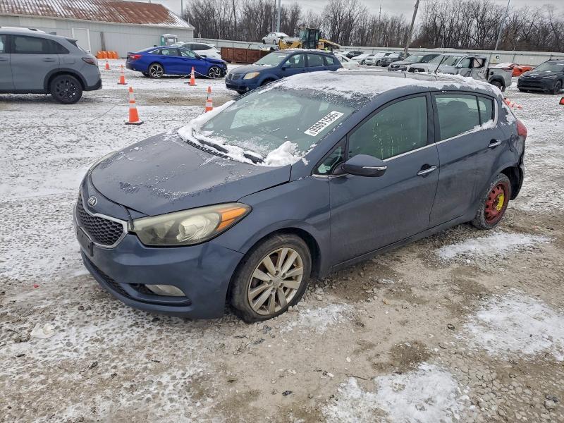 KIA FORTE EX 2015 with VIN KNAFX5A8XF5372137 - Photo from auction