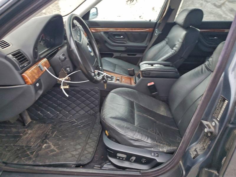 Photo 7 from auction – 2001 BMW 740 IL with VIN WBAGH83401DP28901