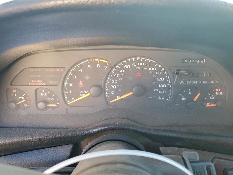 Photo 9 from auction – 1996 CHEV CAMARO with VIN 2G1FP22P6T2147575
