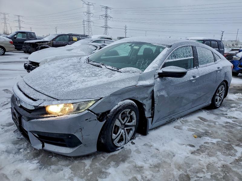 HONDA CIVIC LX 2017 with VIN 19XFC2F53HE077626 - Photo from auction