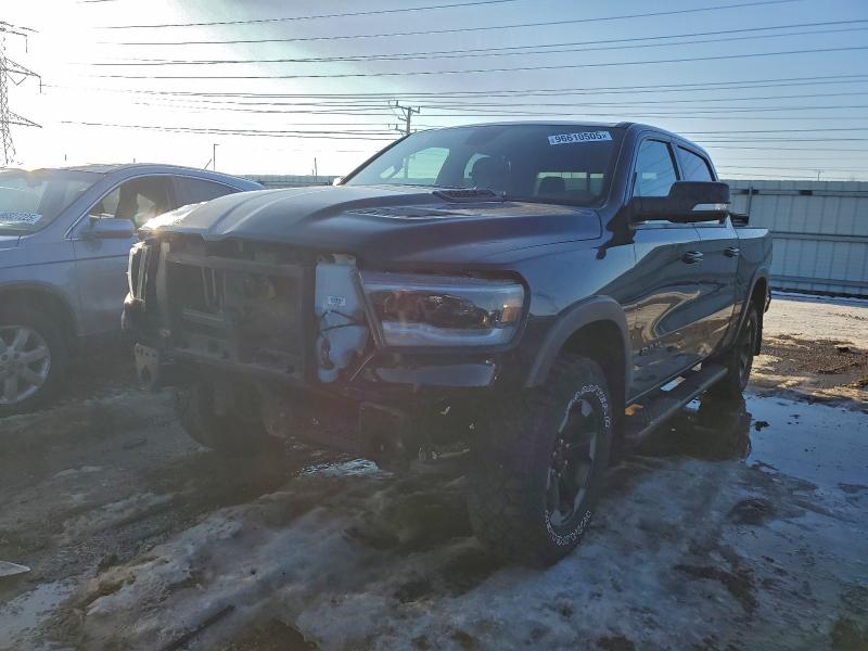 RAM 1500 REBEL 2019 with VIN 1C6SRFLT7KN782897 - Photo from auction