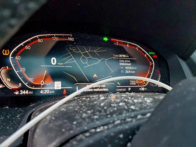 Photo 9 from auction – 2020 BMW 840XI with VIN WBADZ4C06LBP67982