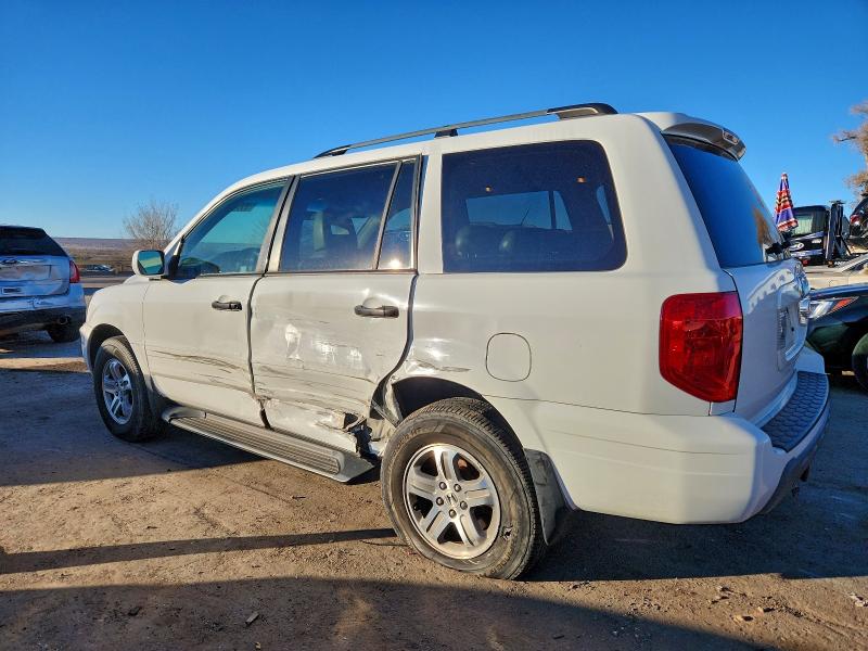 Photo 2 from auction – 2003 HONDA PILOT EXL with VIN 2HKYF18643H564306