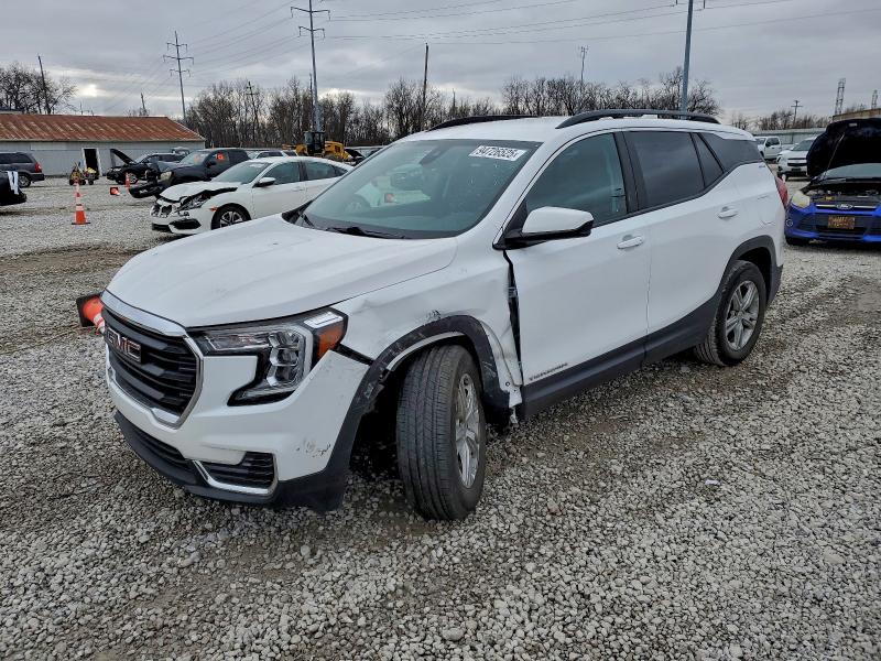 GMC TERRAIN SL 2022 with VIN 3GKALMEV7NL197612 - Photo from auction
