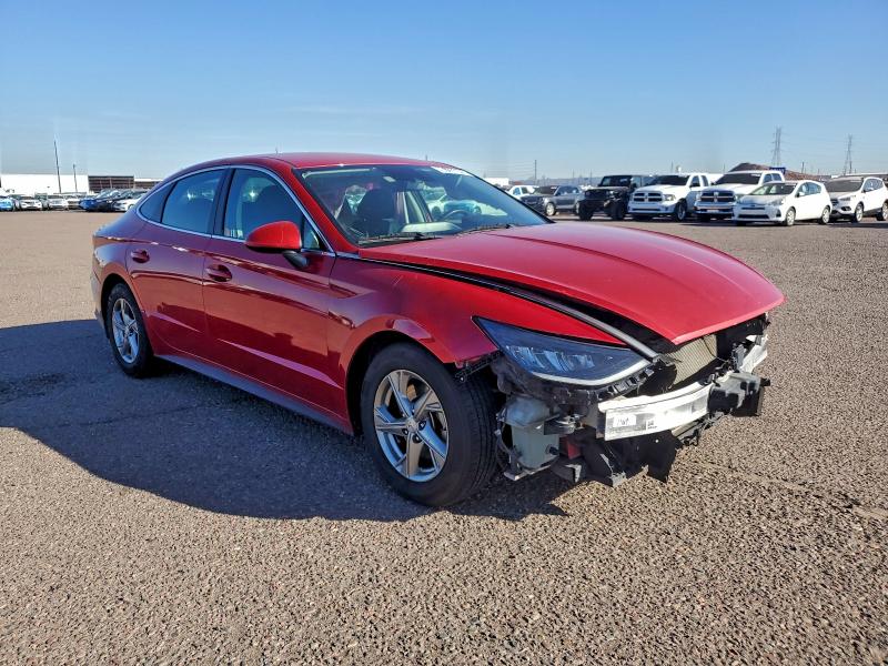 Photo 4 from auction – 2021 HYUNDAI SONATA SE with VIN 5NPEG4JAXMH085339