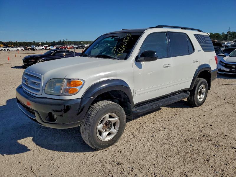 TOYOTA SEQUOIA SR 2002 with VIN 5TDZT34A12S096904 - Photo from auction