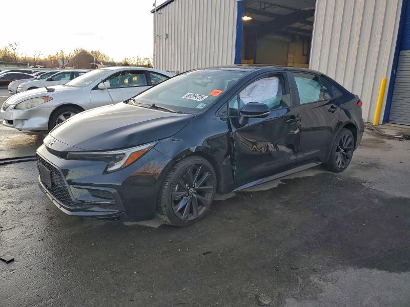 TOYOTA COROLLA SE 2023 with VIN 5YFS4MCE5PP143876 - Photo from auction