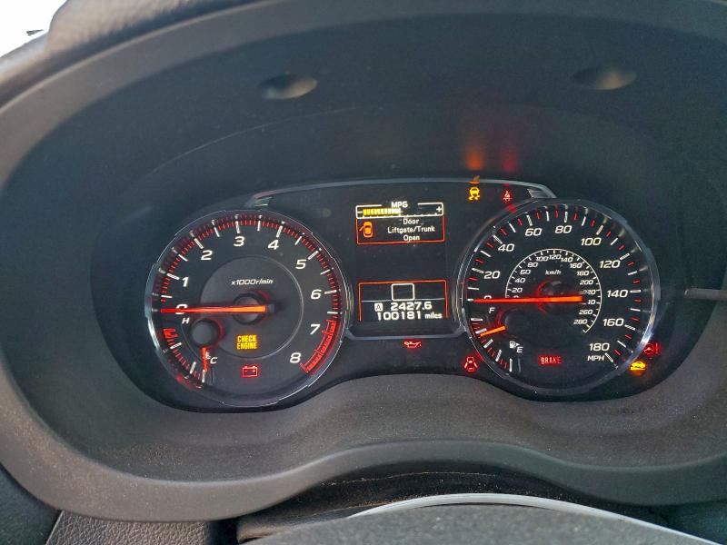 Photo 9 from auction – 2018 SUBARU WRX with VIN JF1VA1A69J9828420