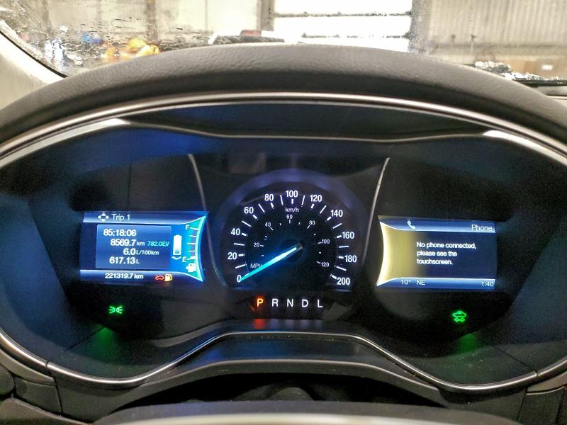 Photo 9 from auction – 2014 FORD FUSION SE with VIN 3FA6P0LUXER342198