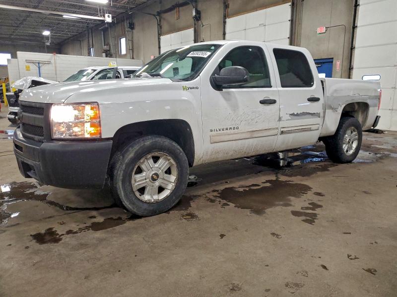 CHEVROLET SILVERADO 2010 with VIN 3GCXCUEJ8AG272596 - Photo from auction
