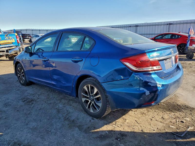 Photo 2 from auction – 2013 HONDA CIVIC with VIN 19XFB2F99DE239291