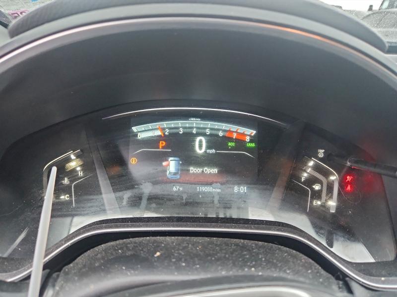 Photo 9 from auction – 2017 HONDA CR-V EXL with VIN 7FARW1H87HE013951
