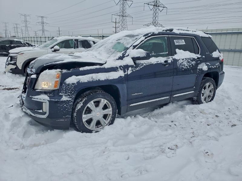 GMC TERRAIN SL 2017 with VIN 2GKFLNE34H6336730 - Photo from auction