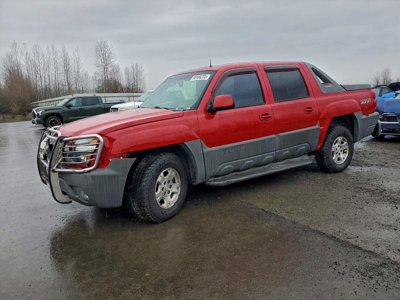 CHEVROLET AVALANCHE 2002 with VIN 3GNEK13T02G118051 - Photo from auction