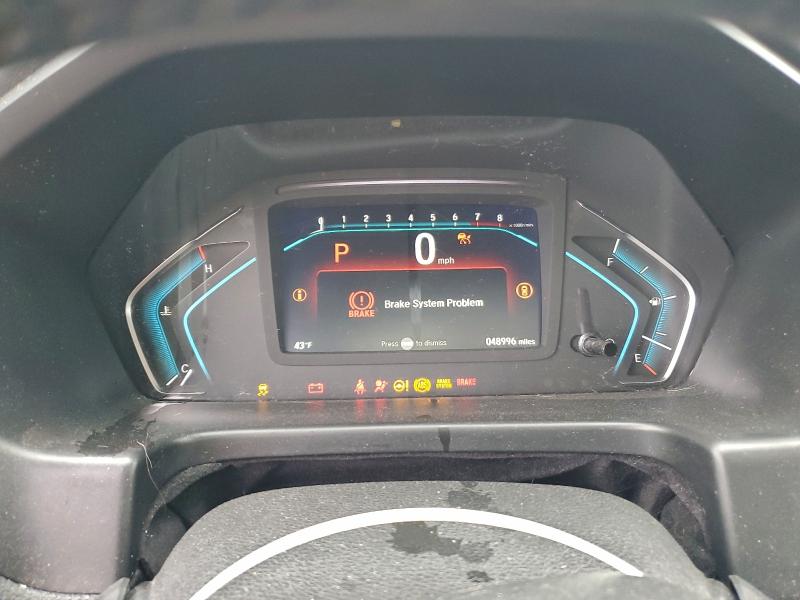 Photo 9 from auction – 2021 HONDA ODYSSEY EL with VIN 5FNRL6H95MB015802