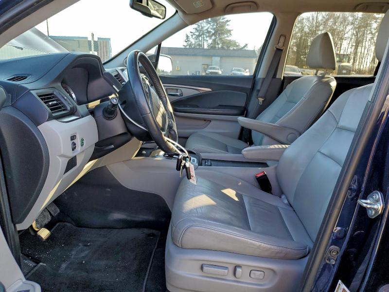 Photo 7 from auction – 2016 HONDA PILOT EXL with VIN 5FNYF6H5XGB036486