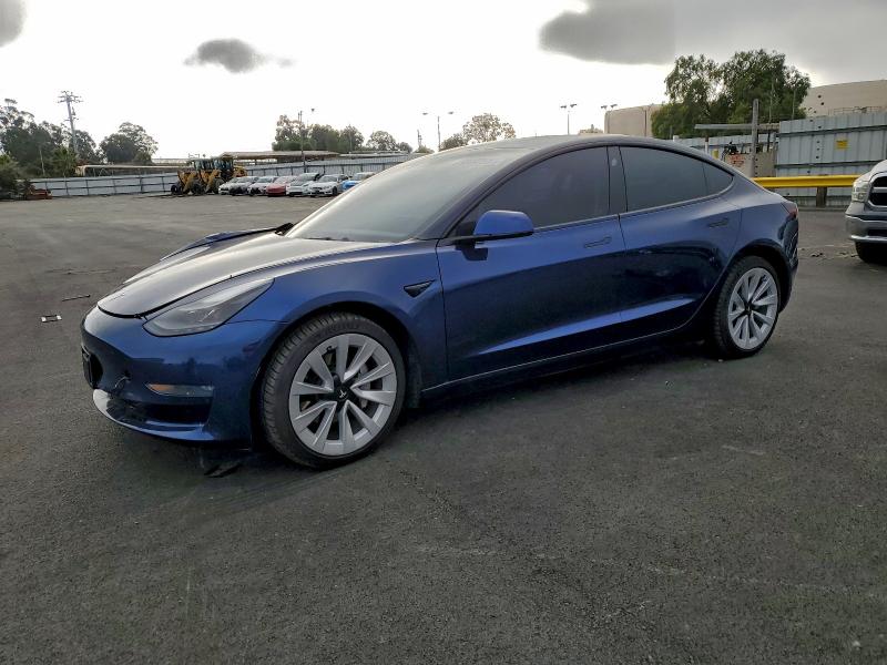 TESLA MODEL 3 2022 with VIN 5YJ3E1EB4NF191722 - Photo from auction